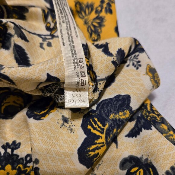 Intimately Free People Floral Print Sleeveless Top With Ribbon‎ Tie Back Size S - Picture 6 of 7